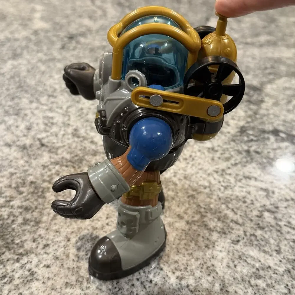 Super Rare / HTF- 2014 Imaginext Pirate Dive Armor / Suit * WITH FIGURE *